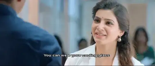 Screnshot with "Cooling" subtitle