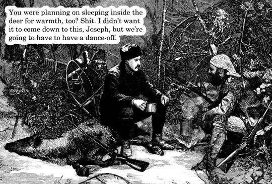 two men outside speaking