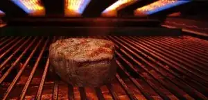 Image of a broiling steak