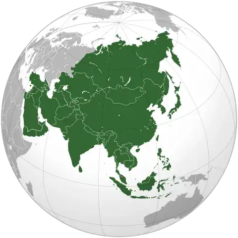 Asia orthographic Caucasus Urals bondary