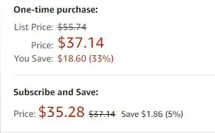 Amazon's terminology for recurring.