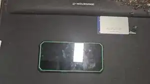 Consider using a more appropriate tool than a part of a box cutter blade to initially separate the LCD from the frame. (I would've tried using iFixit's Jimmy, but I haven't got it yet)