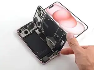 iPhone 15 Rückseite aus Glas tauschen
