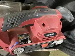 Skill 7510 Belt Sander Technique