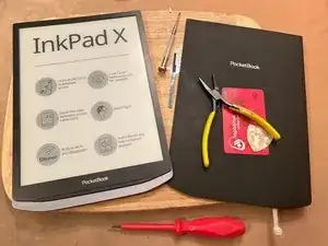 InkPad X: Ungewolltes Herunterfahren und Absturz durch internen Kurzschluss beheben