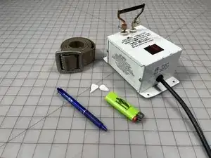 Trim a Webbing Belt
