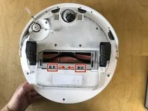 Xiaomi ROBOROCK S50200 Unterseite Demontage