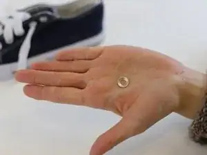 Eine Schuhöse reparieren