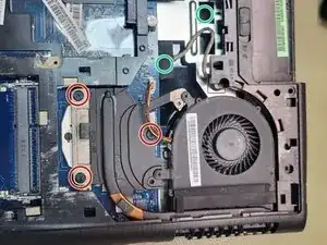 Lenovo IdeaPad G500 Lüfter und Kühlkörper