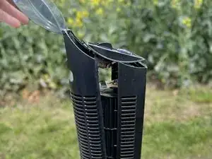 TRONIC AT-28T Turmventilator Turmgehäuse / Bedieneinheit Demontage