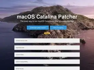 macOS Catalina auf nicht unterstützten Mac installieren