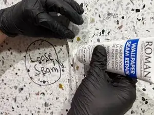 How to Repair Loose Wallpaper Seams