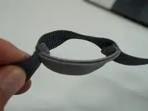 Gummiband am Brustgurt
