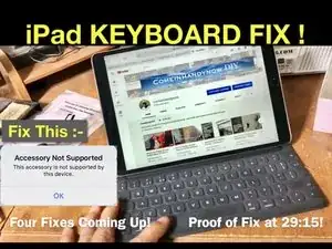 iPad Smart Keyboard reparieren