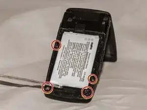 Disassembling Sanyo Katana Eclipse X Outer Casing