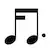 semiquaver, dotted quaver (beamed together)
