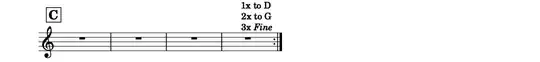 Alternative to volta endings