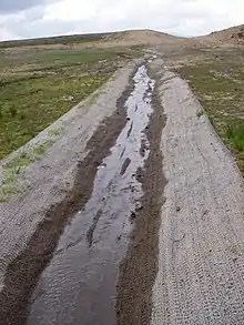Use of geotextiles