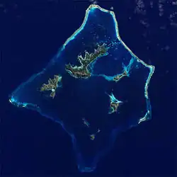 A typical Polynesian island