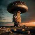 Often models make basic conceptual misunderstandings such as intermingling fungi with nuclear mushroom clouds when prompting 'nuclear mushroom'