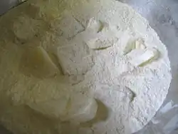 Added butter