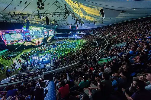 The StarCraft 2 stage at BlizzCon 2014.