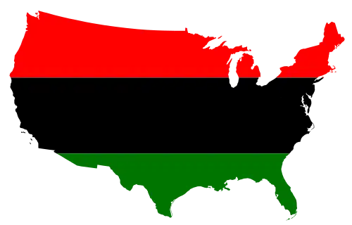 Decorative US map