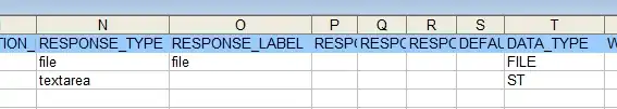 XL of CRF with file