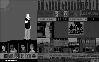 Another screenshot from Cart Life.