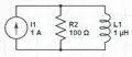 The equivalent inductor charging circuit