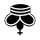 a1 black upside-down king