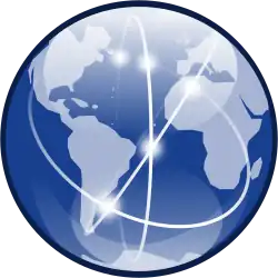 Icon of a globe.