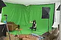 A Green Screen streaming setup in 2016.