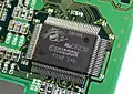 HuC6230 sound chip used on the PC-FXGA.