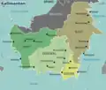 Maps of Kalimantan