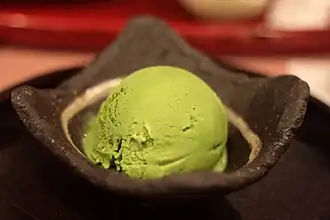 Matcha ice cream