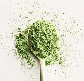 Matcha tea powder