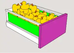 A much cheaper and simpler solution is the use of an additional box.