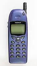 The Nokia 6110 of 1998, the first to include Snake.