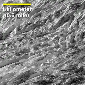 Terrain close up