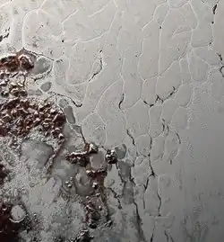 Ice at Sputnik Planum.