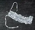Ready to tie together elastic ends.