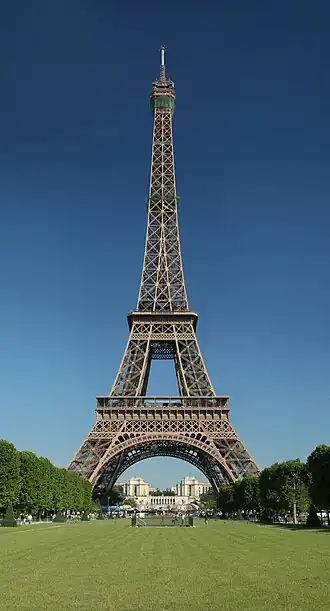 Tour Eiffel Now an iconic symbol of France, this 1889 structure was controversial at the time.