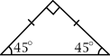 45-45-90 Triangle