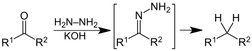 The Wolff-Kishner reduction