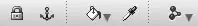 A screenshot of the part customization toolbar