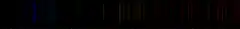 Color lines in a spectral range