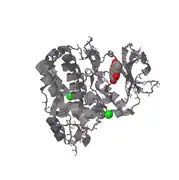 3bqc: View PF0069 # Catalytic Subunit of Human Protein Kinase CK2 Structurally 1zrz Deviates from Its# Maize Homologue in Complex (PMID&nbsp;12021392)