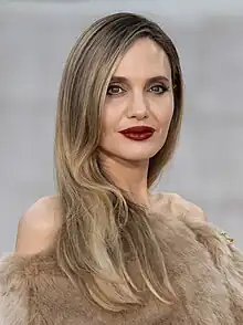 A portrait of Angelina Jolie
