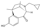 Chemical structure of Ketazocine.
